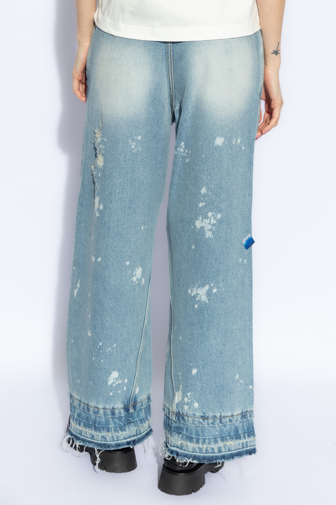 ■ADERERROR■ Alviat jeans Blue ADER error Blue Alviat Denim Shorts ADER error